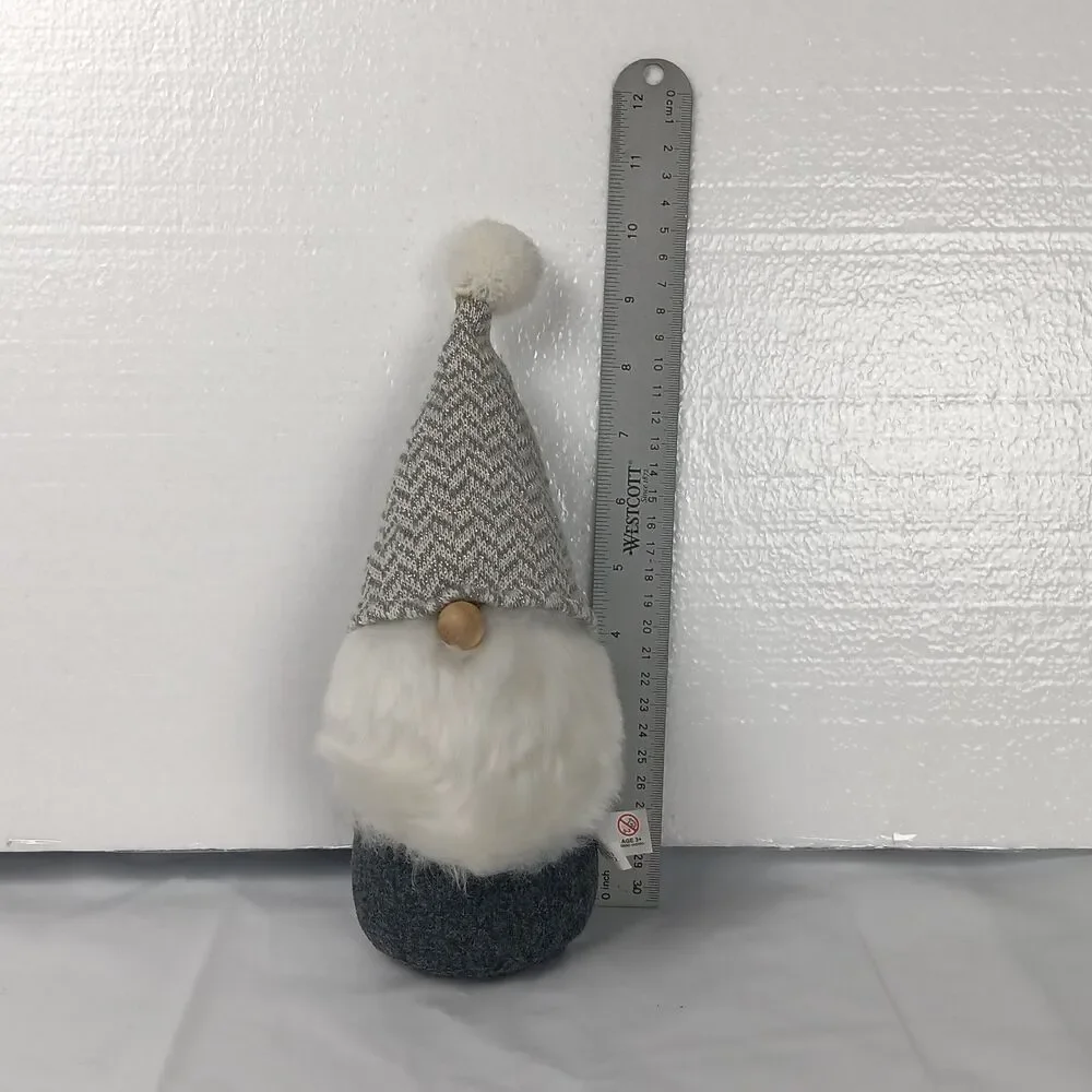 Target Wondershop Gnome Shelf Sitter Grey Silver Weighted Bottom Replacement
